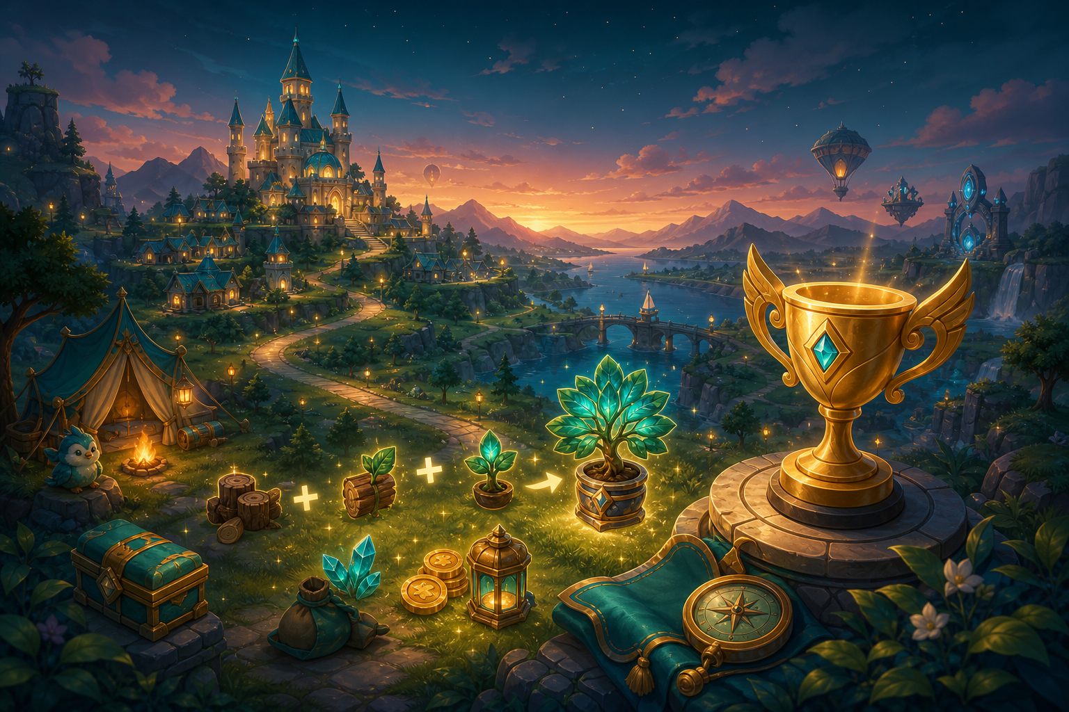 Chillingthon — calm merge kingdom